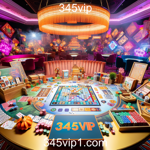 Descubra a Diversão nas Mesas de Jogo do 345vip